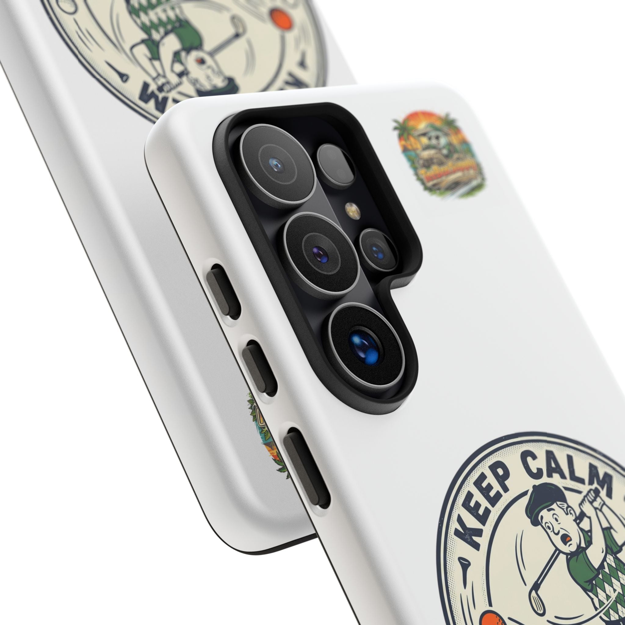 Keep Calm and Shank It Golf Phone Case - Funny Golfer Protective Cover