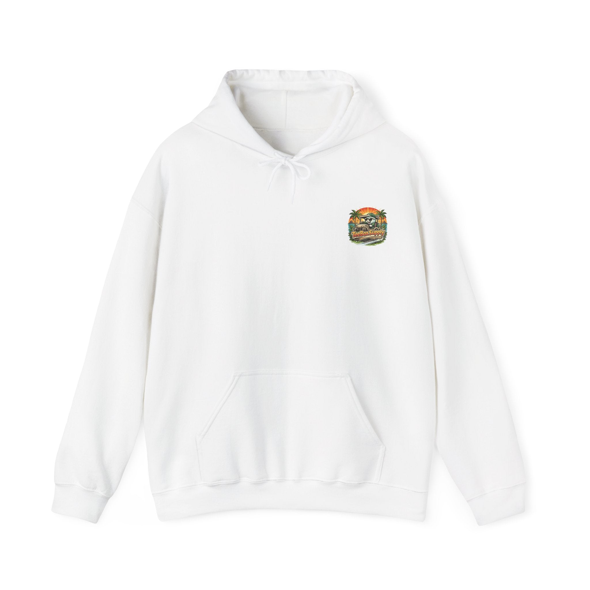 Golf Hoodie — "Warning! May Start Talking About Golf At Any Time" Pullover