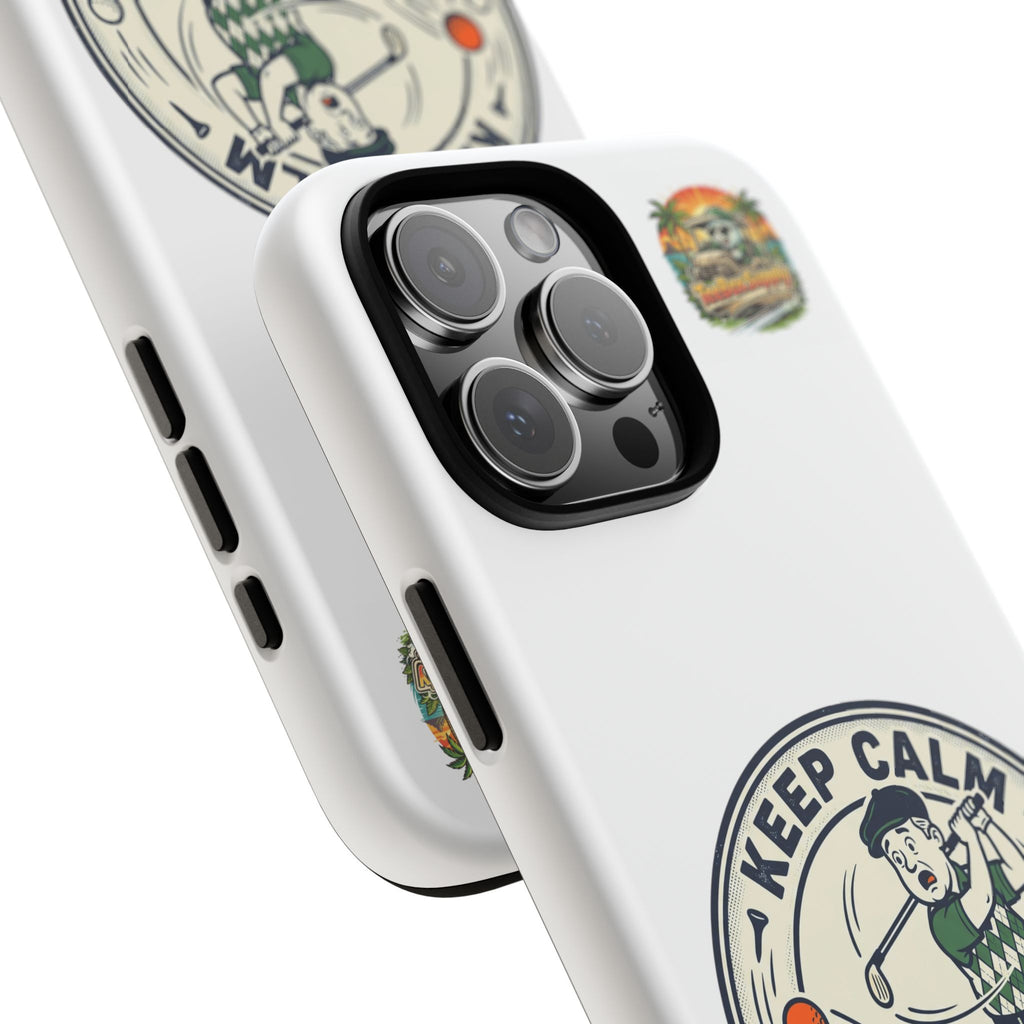 Keep Calm and Shank It Golf Phone Case - Funny Golfer Protective Cover