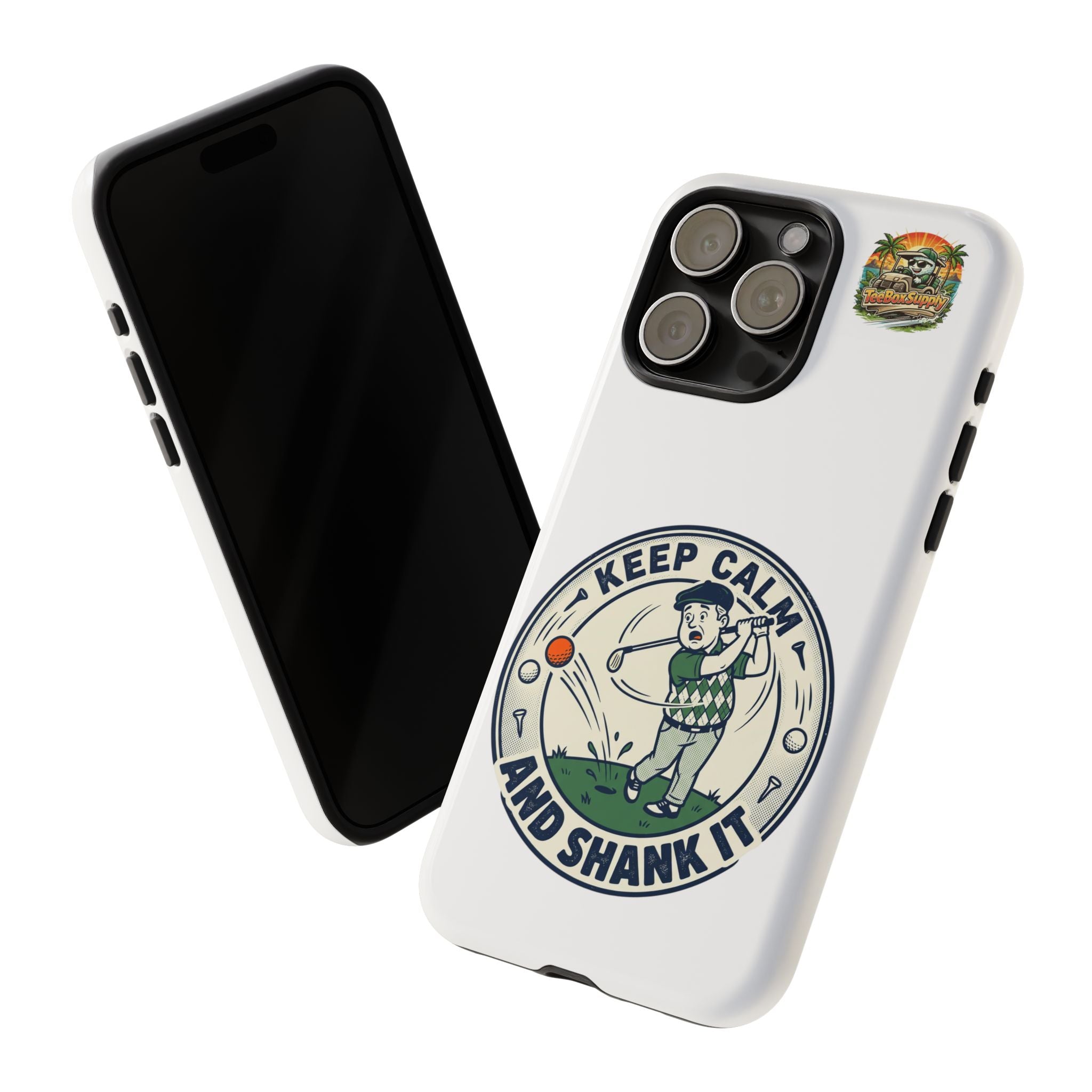 Keep Calm and Shank It Golf Phone Case - Funny Golfer Protective Cover