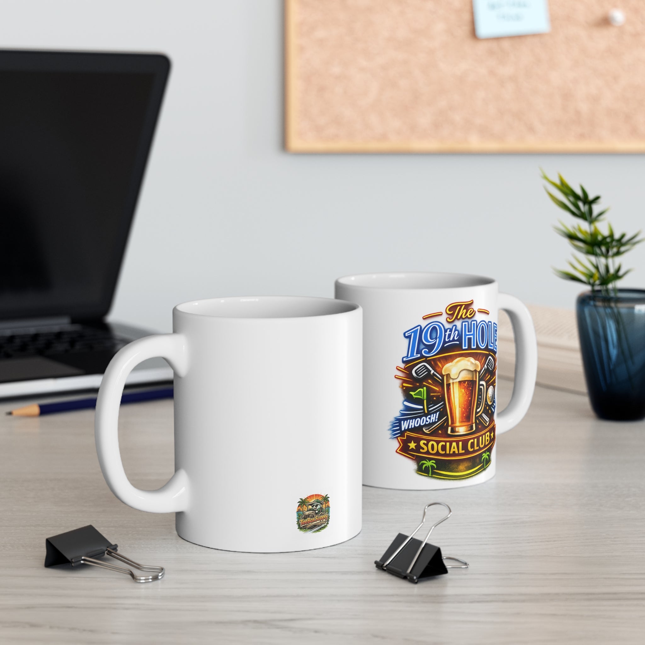 "The 19th Hole Social Club" Mug