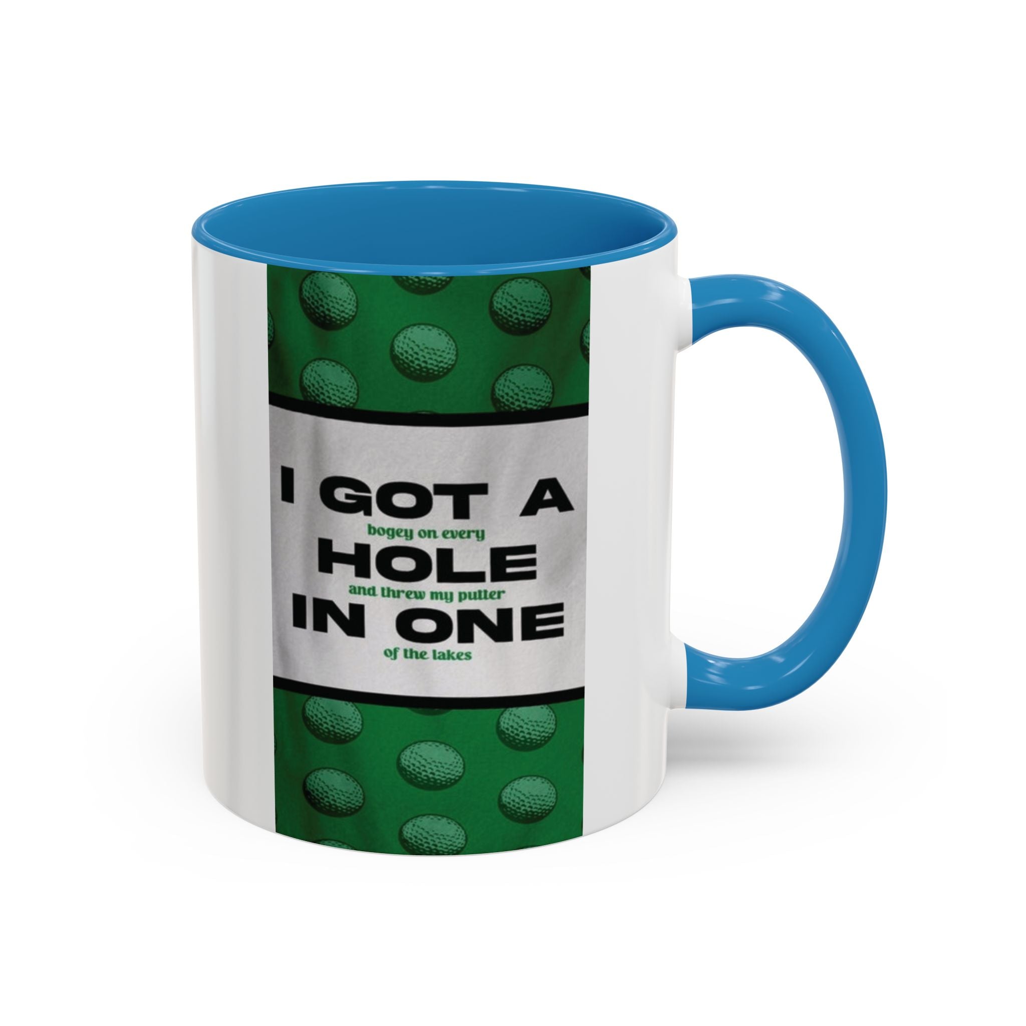 Golf Mug — "I Got a Hole in One" Novelty Coffee Cup (11/15oz)