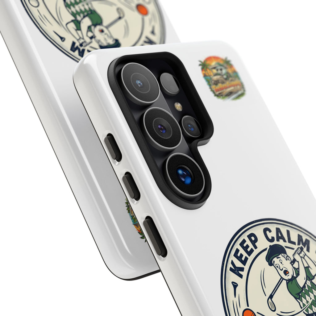 Keep Calm and Shank It Golf Phone Case - Funny Golfer Protective Cover