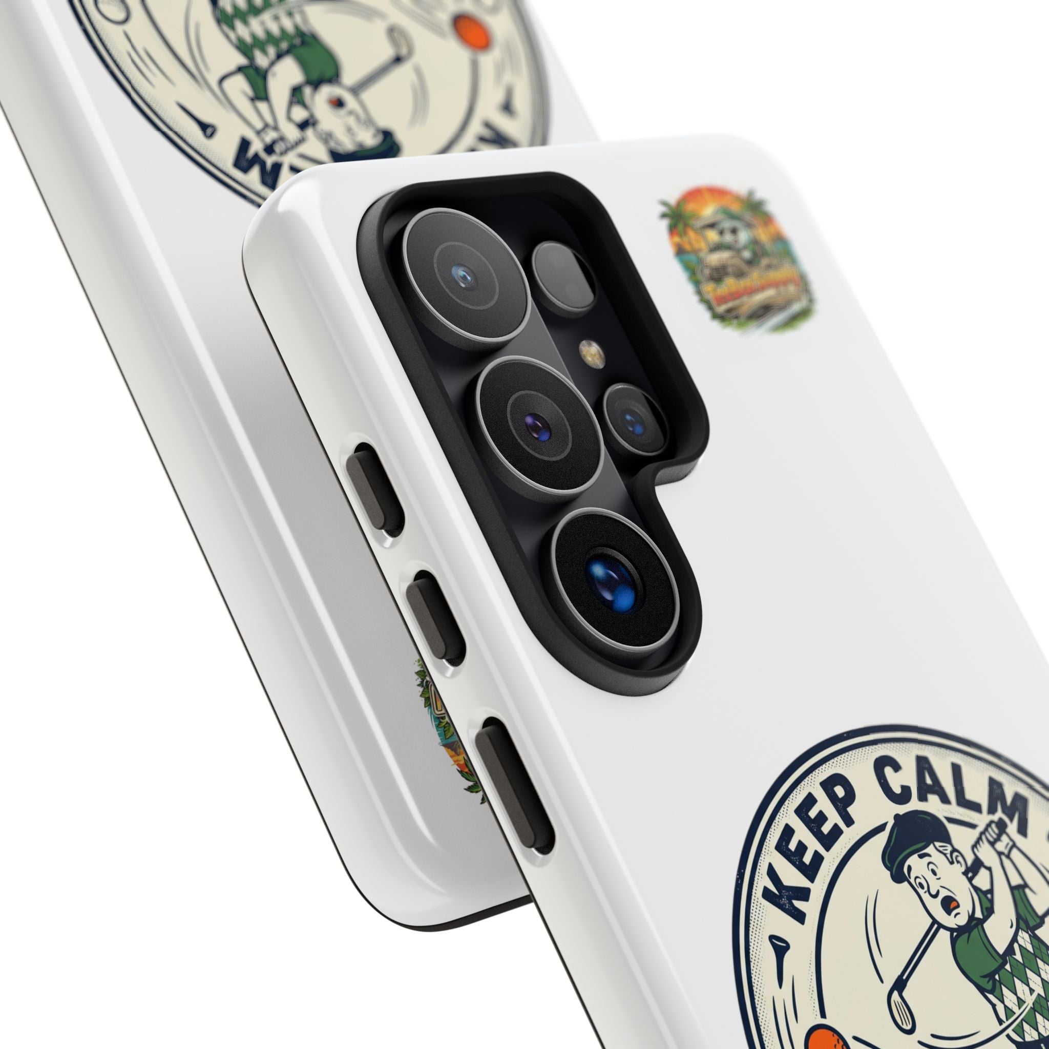 Keep Calm and Shank It Golf Phone Case - Funny Golfer Protective Cover