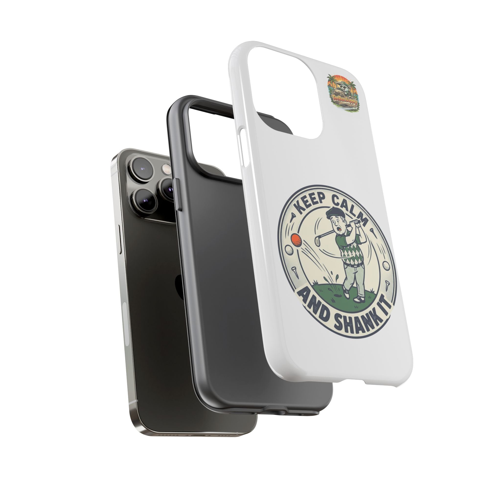 Keep Calm and Shank It Golf Phone Case - Funny Golfer Protective Cover