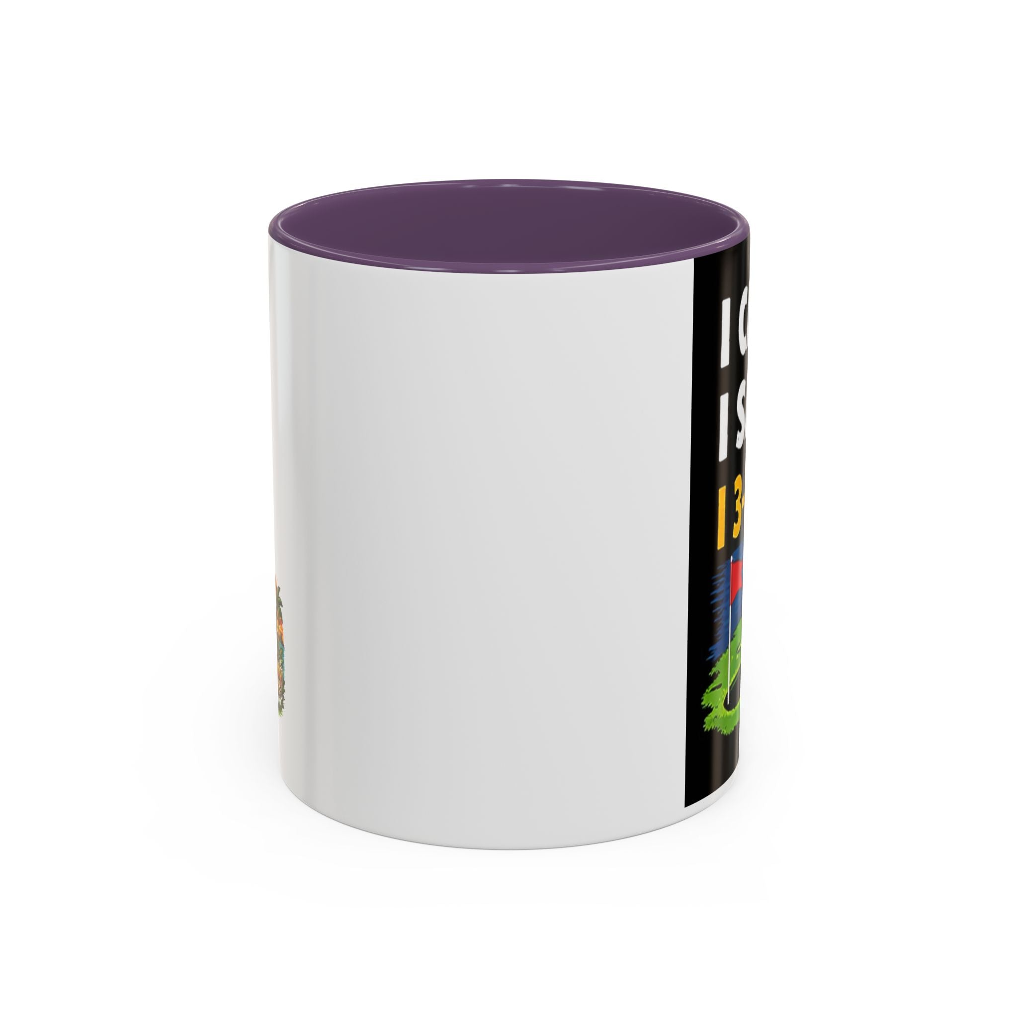 Golf Coffee Mug - "I Came. I Saw. I 3-Putted." Funny Golfer Accent Mug (11/15oz)