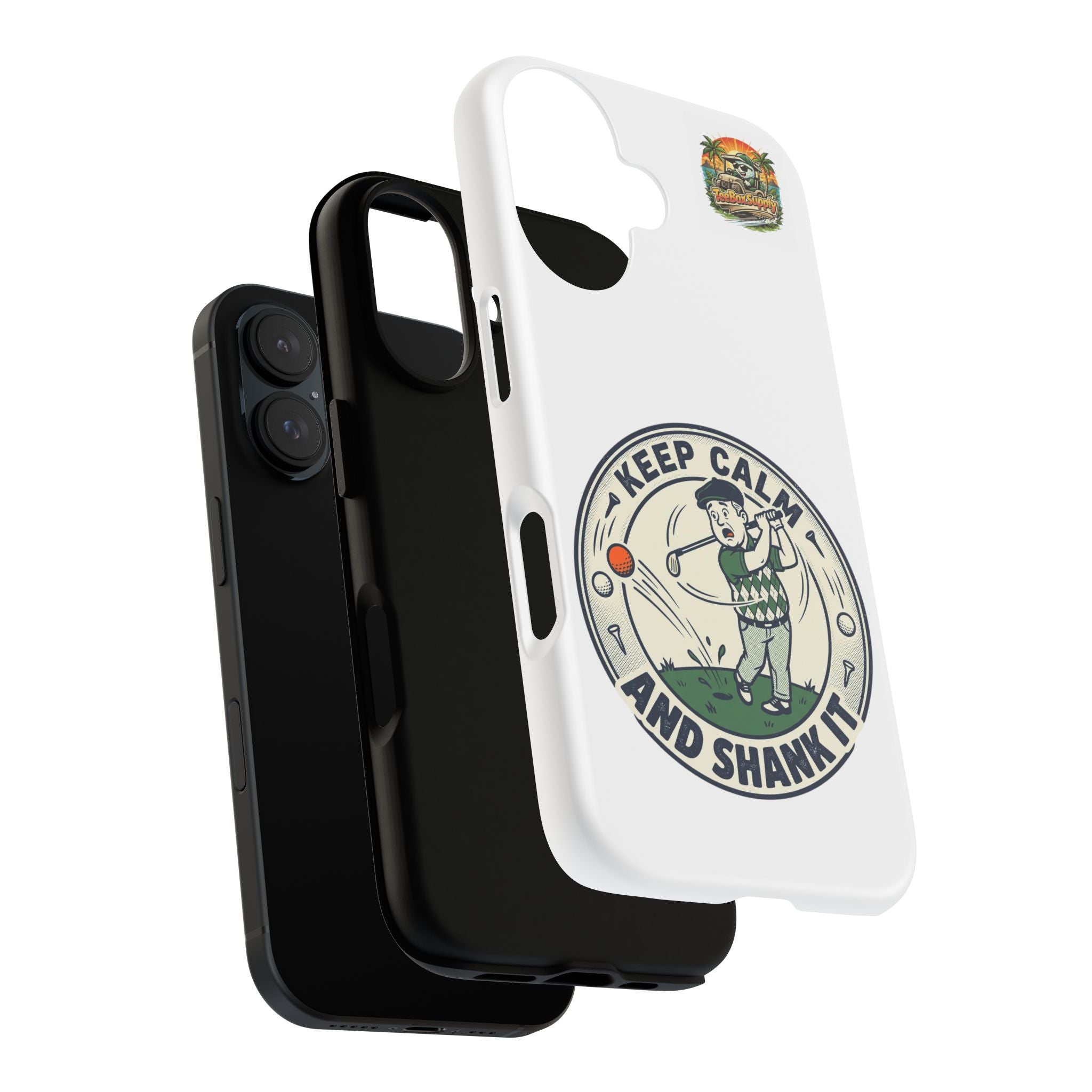 Keep Calm and Shank It Golf Phone Case - Funny Golfer Protective Cover