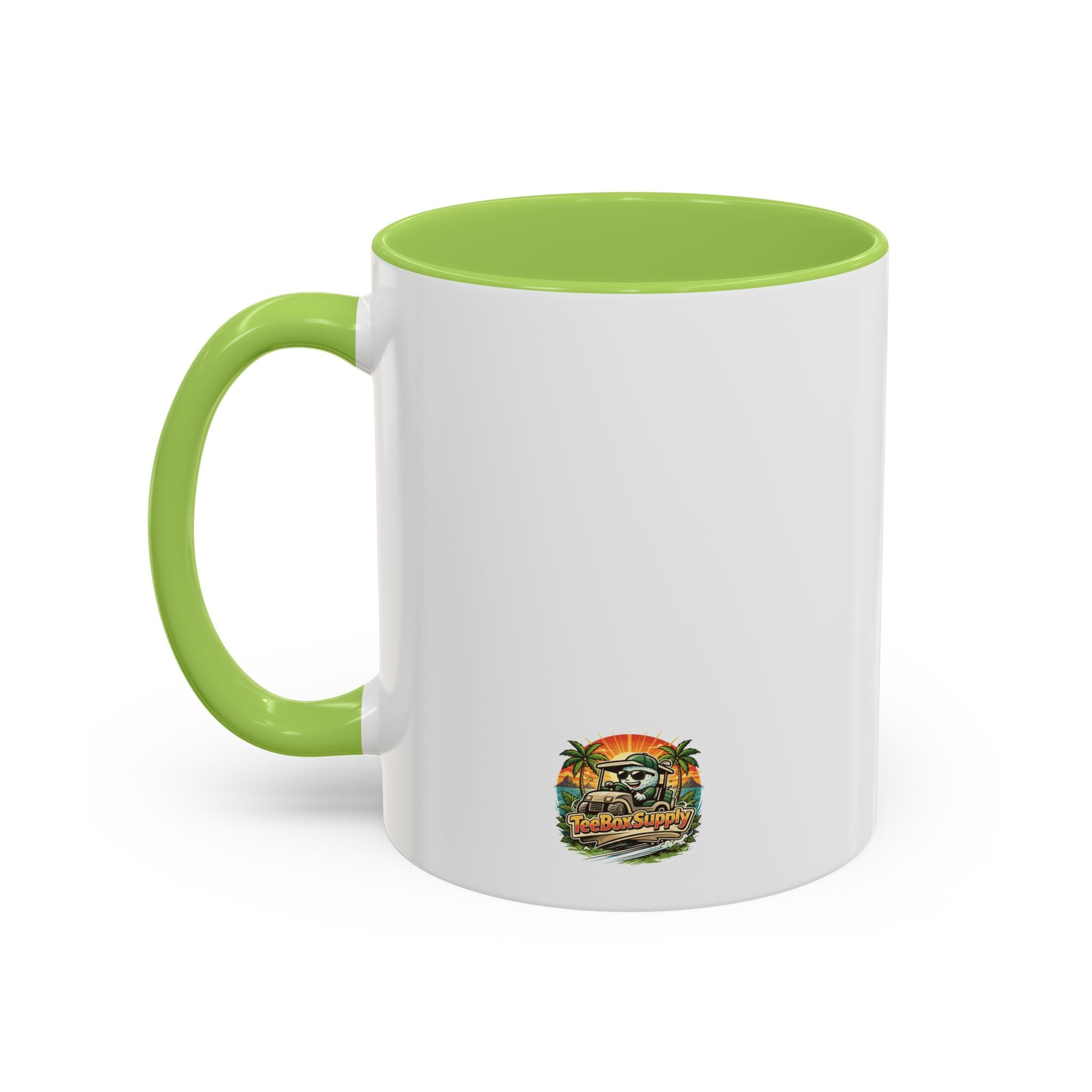 Vintage Golf Mug — “The Mulligan Master” Accent Coffee Cup (11/15 oz)