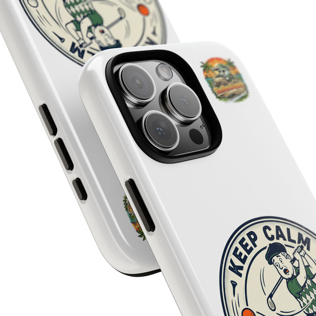 Keep Calm and Shank It Golf Phone Case - Funny Golfer Protective Cover
