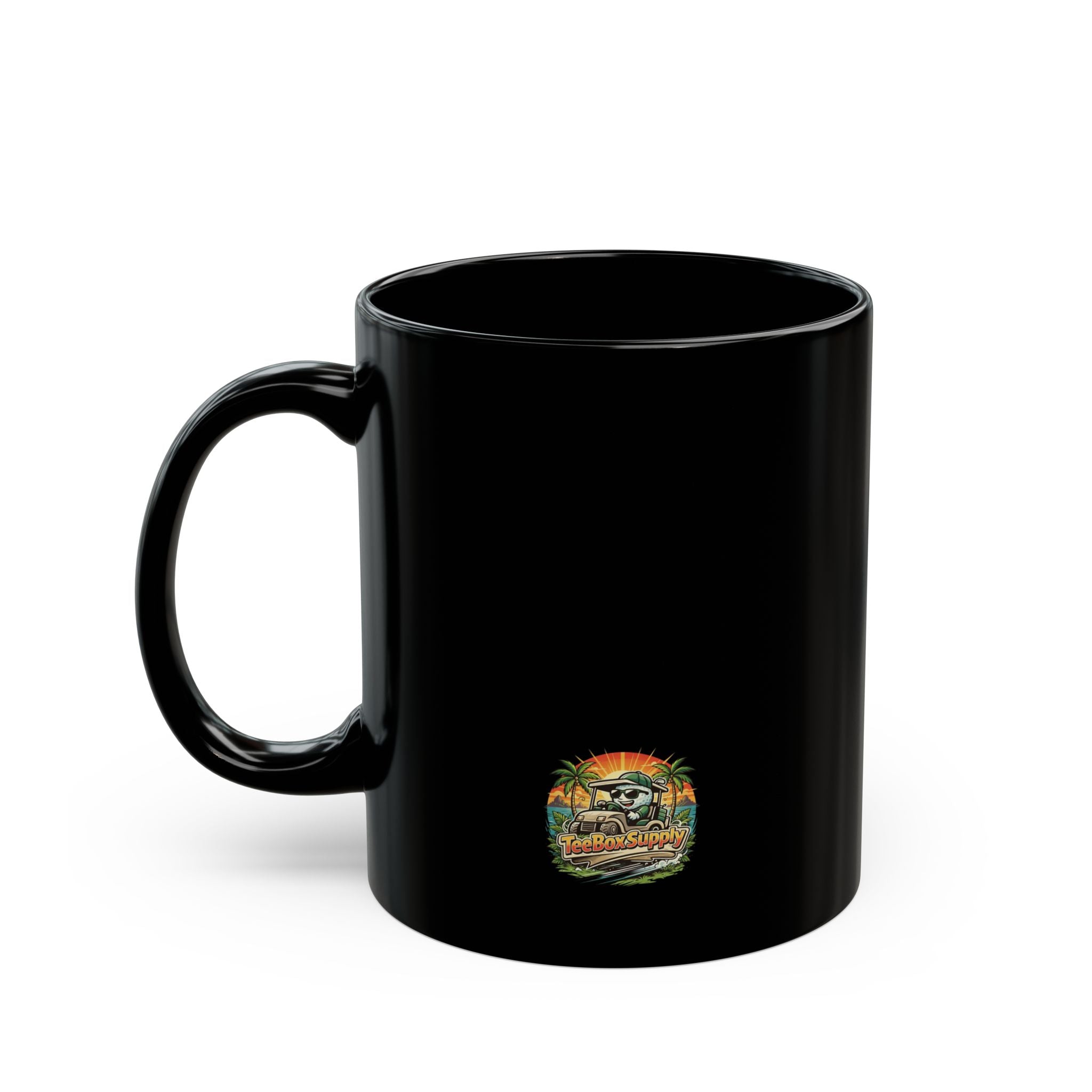 Golf Mug — "Eat Sleep Golf Repeat" Ceramic Coffee Cup (11oz & 15oz)