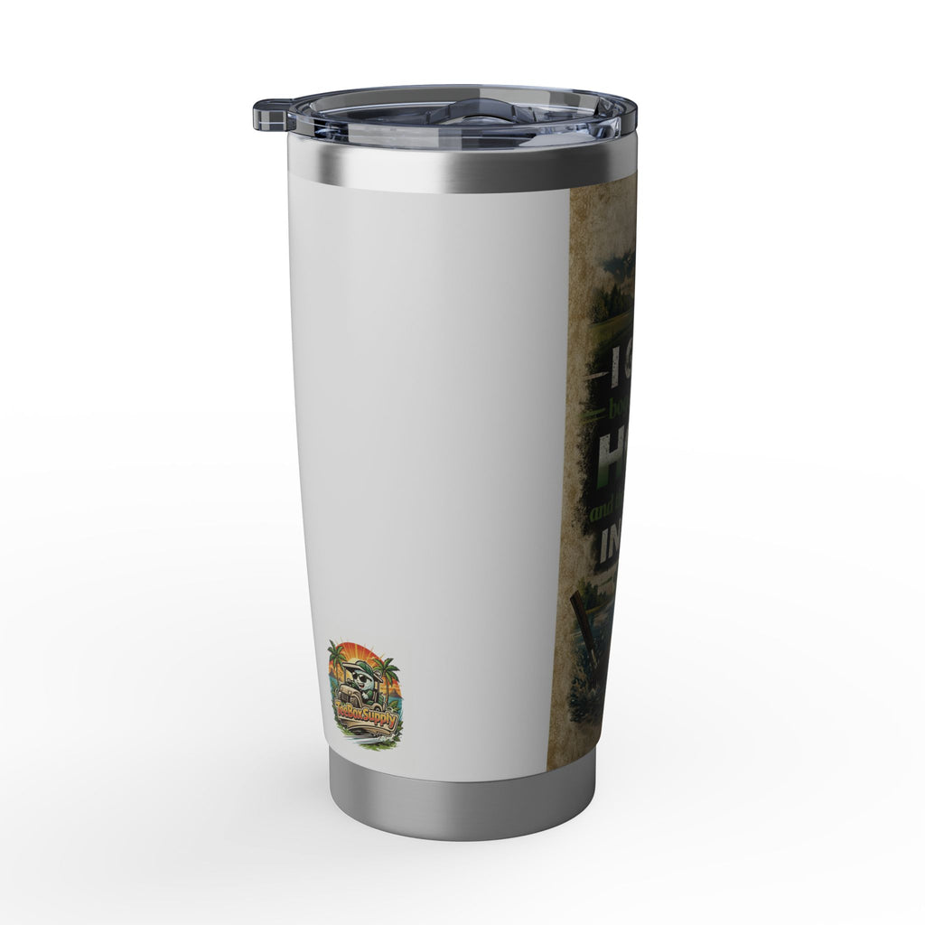 Golf Tumbler — "I Got a Bogey on Every Hole and Threw My Putter in One of the Lakes" 20oz Insulated Travel Cup