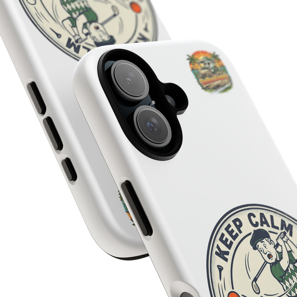 Keep Calm and Shank It Golf Phone Case - Funny Golfer Protective Cover