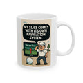 Funny Plant Mom Ceramic Mug – "My Favorite Child Is My Plant" Coffee Cup (11oz & 15oz)