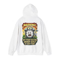 Golf Hoodie — "Warning! May Start Talking About Golf At Any Time" Pullover