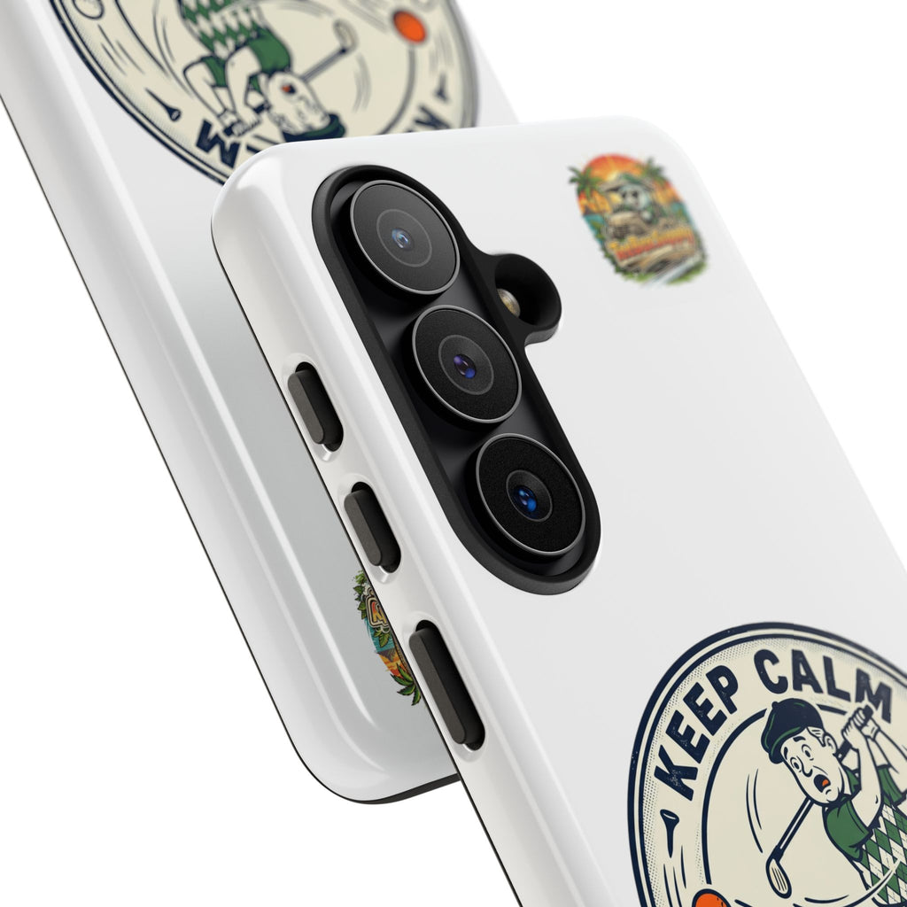 Keep Calm and Shank It Golf Phone Case - Funny Golfer Protective Cover