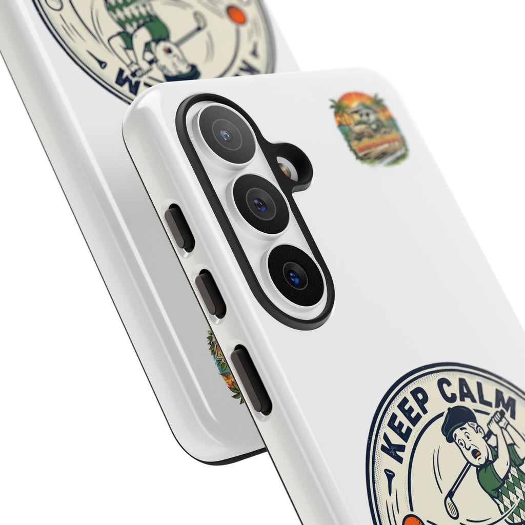 Keep Calm and Shank It Golf Phone Case - Funny Golfer Protective Cover