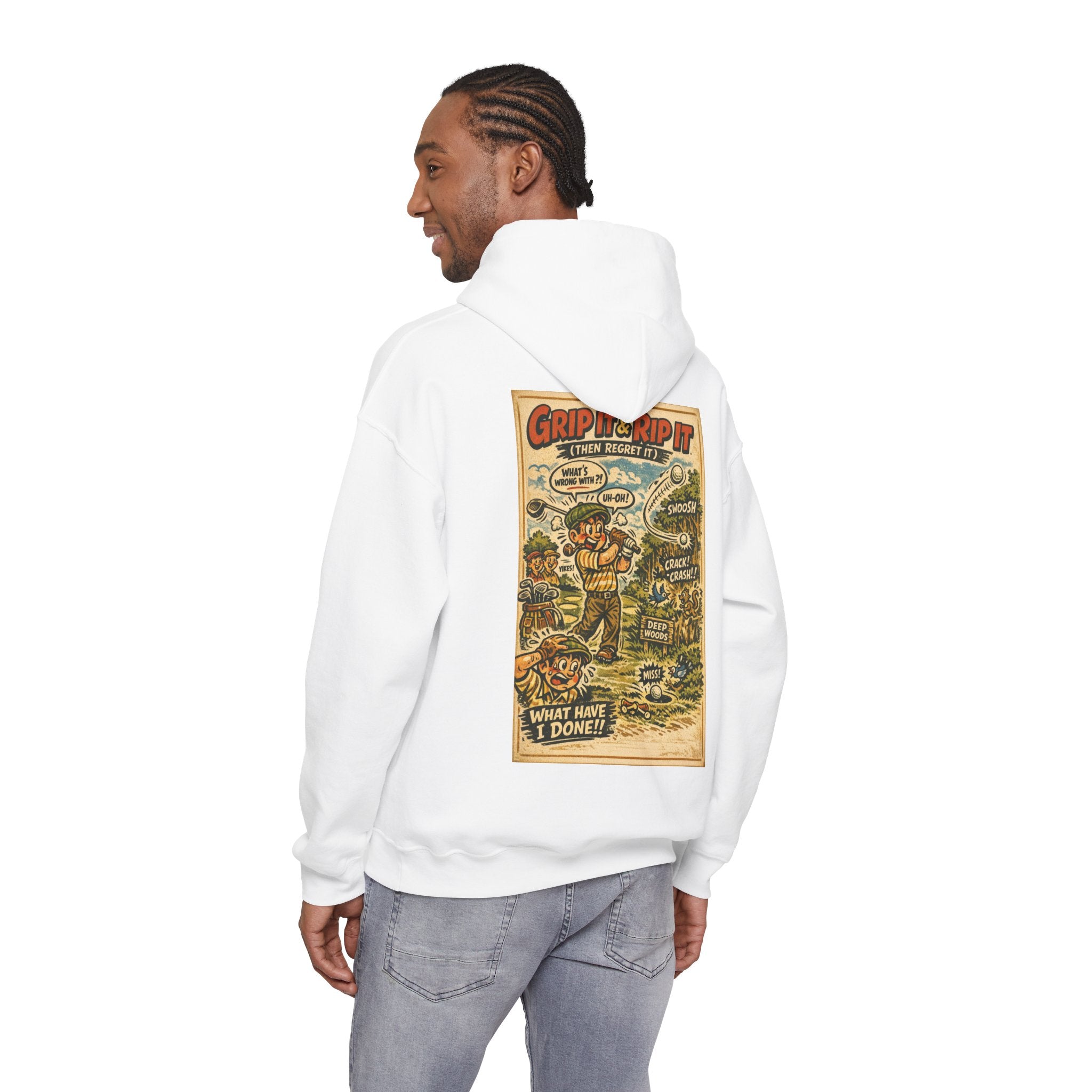 Vintage  “Grip It & Rip It” Golf Hoodie