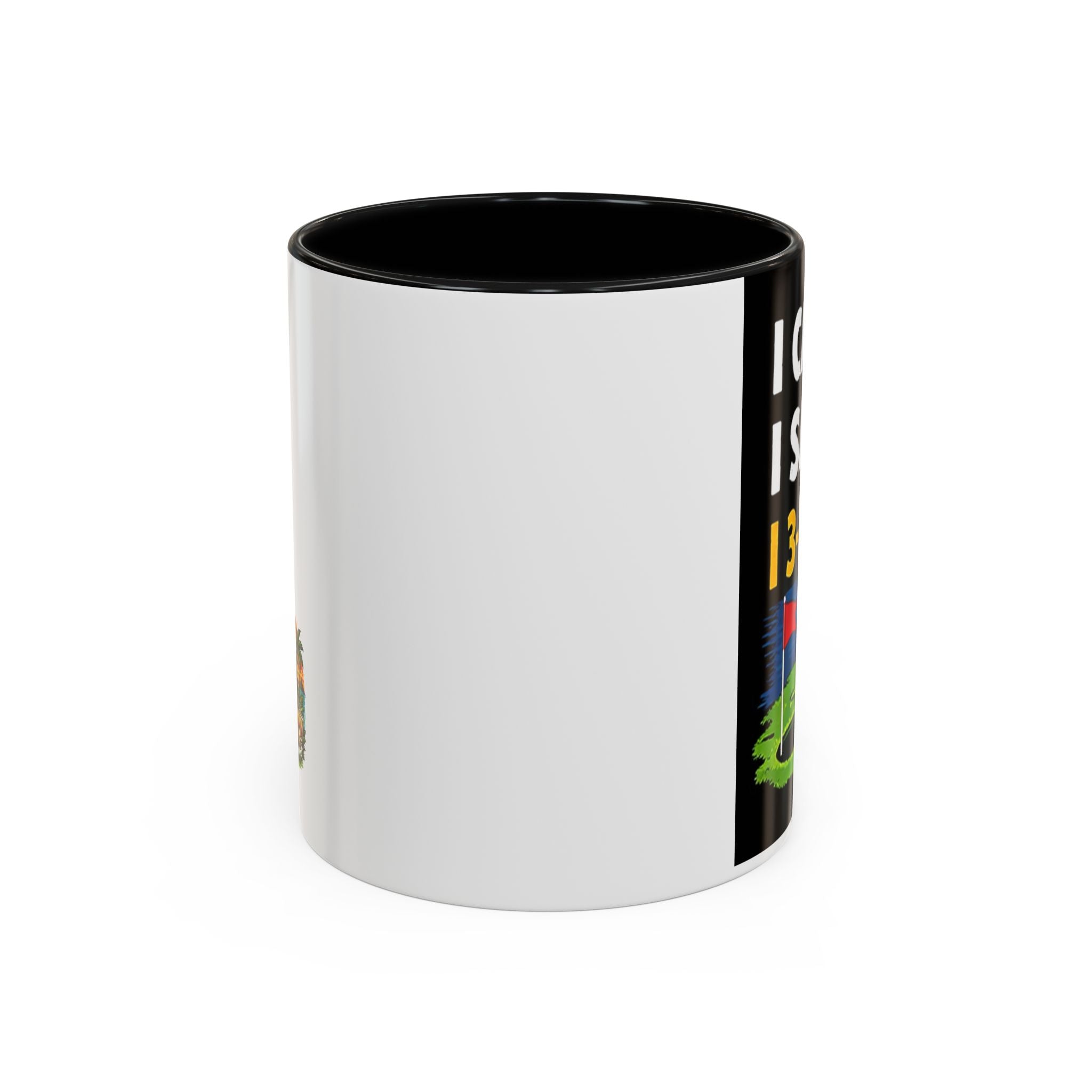 Golf Coffee Mug - "I Came. I Saw. I 3-Putted." Funny Golfer Accent Mug (11/15oz)