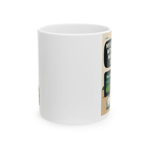 Funny Plant Mom Ceramic Mug – "My Favorite Child Is My Plant" Coffee Cup (11oz & 15oz)