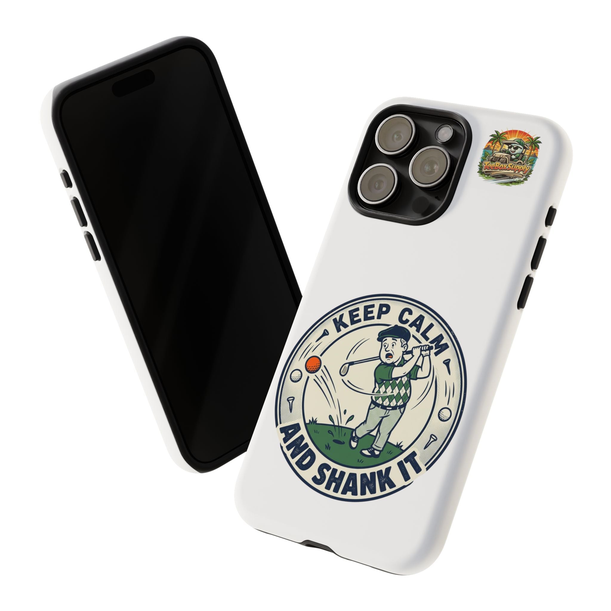 Keep Calm and Shank It Golf Phone Case - Funny Golfer Protective Cover