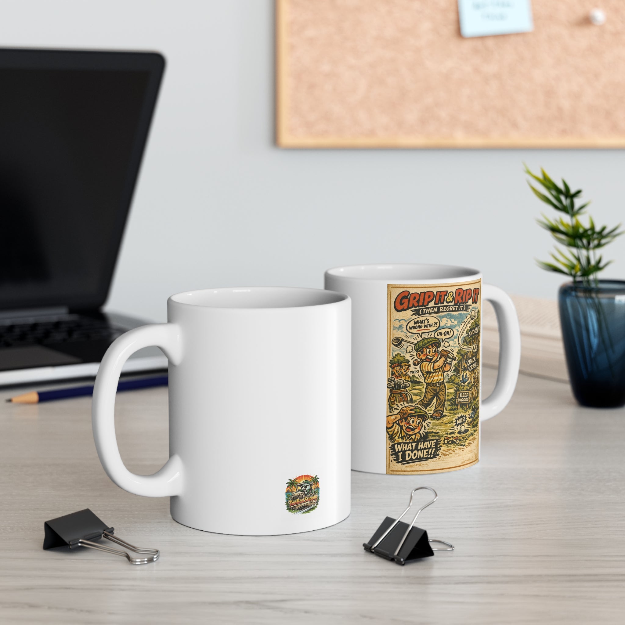 Vintage Golf "Grip it and Rip it" Mug