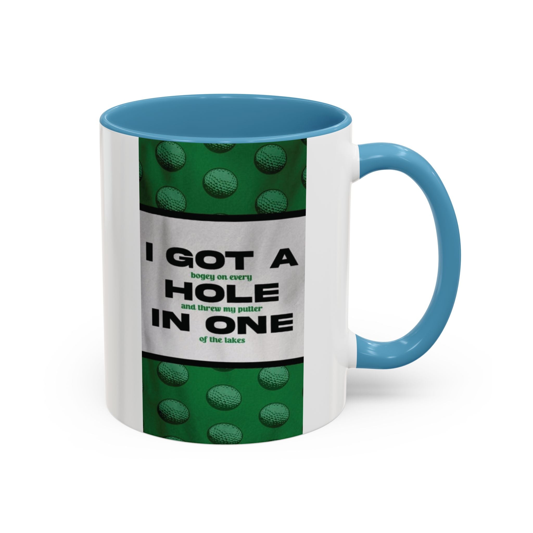 Golf Mug — "I Got a Hole in One" Novelty Coffee Cup (11/15oz)