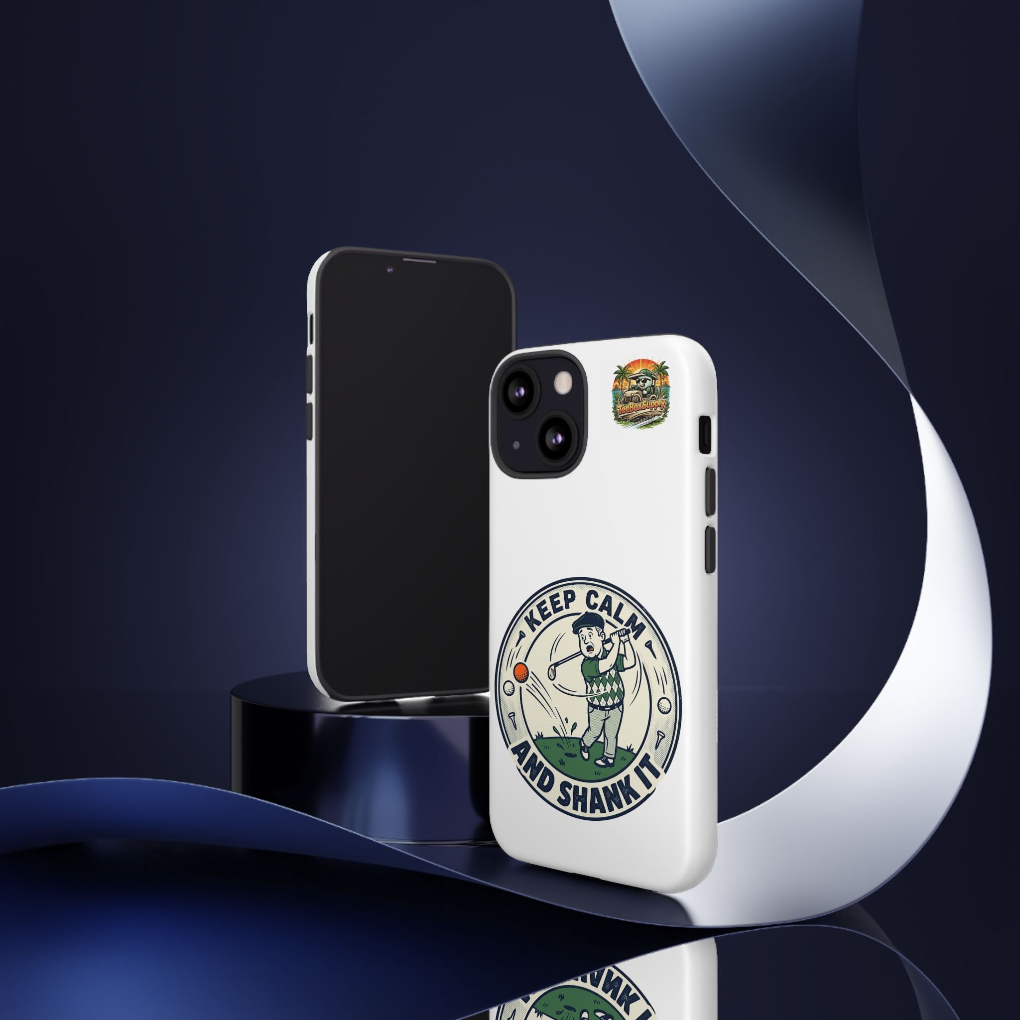 Keep Calm and Shank It Golf Phone Case - Funny Golfer Protective Cover
