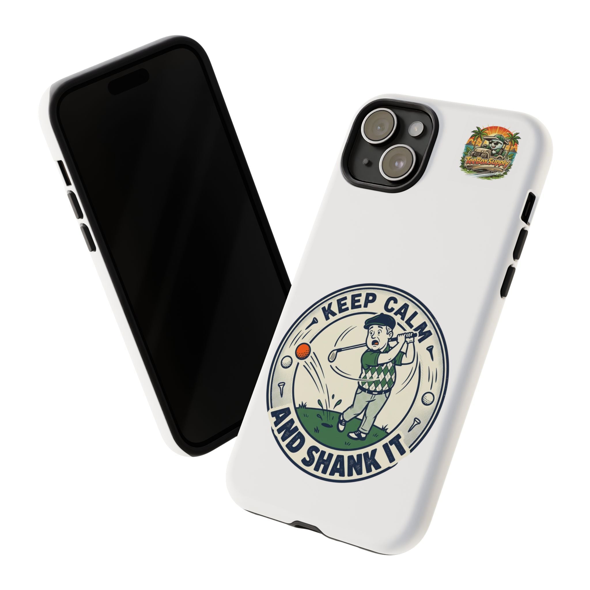 Keep Calm and Shank It Golf Phone Case - Funny Golfer Protective Cover