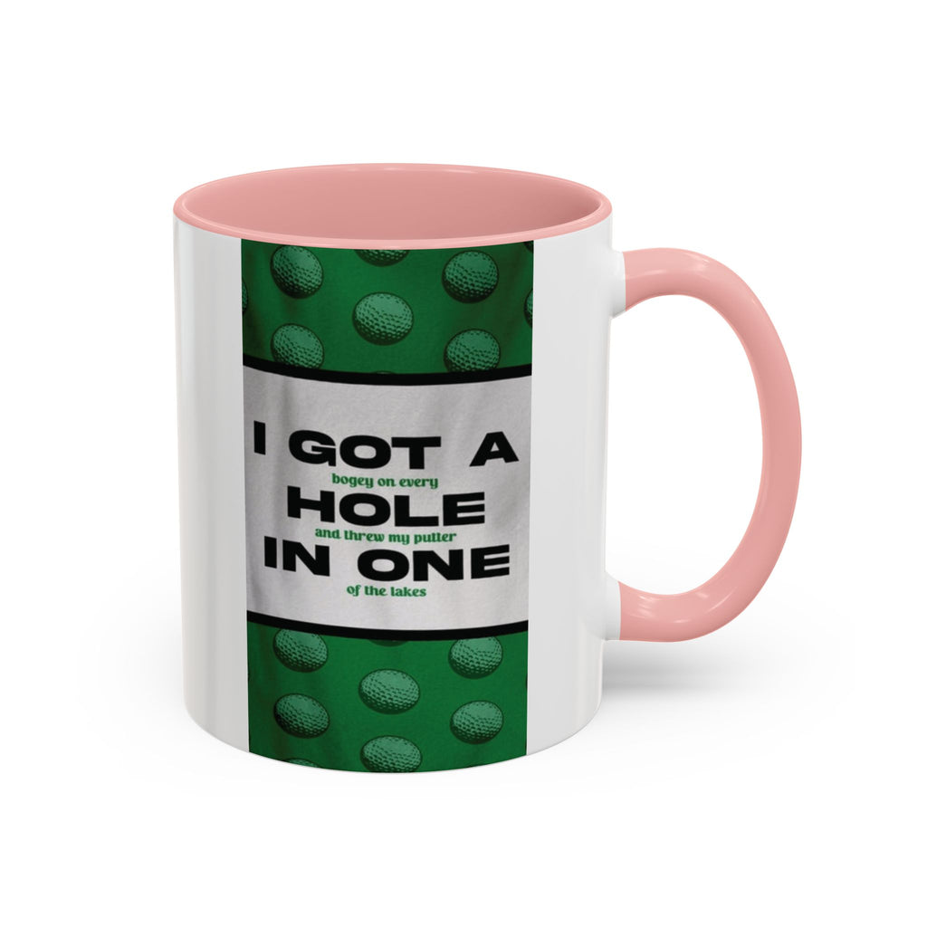 Golf Mug — "I Got a Hole in One" Novelty Coffee Cup (11/15oz)