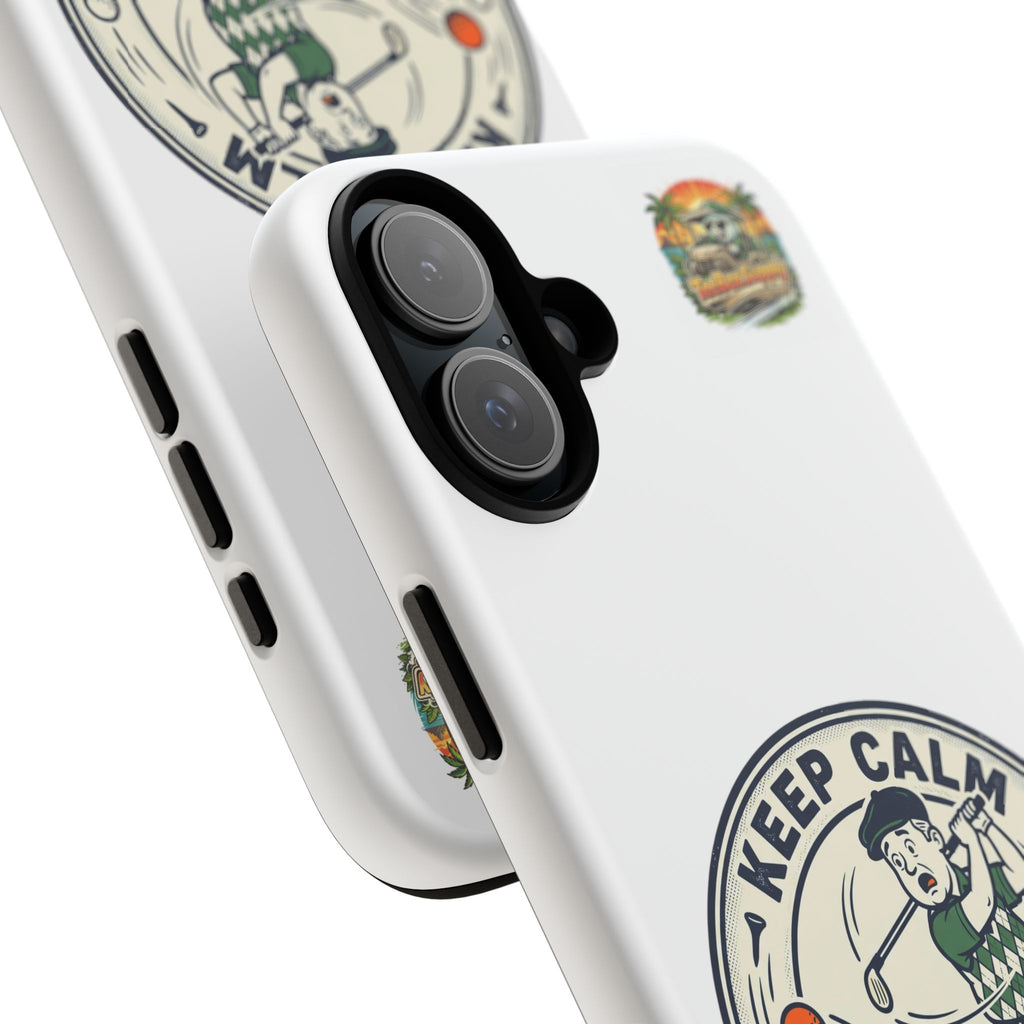 Keep Calm and Shank It Golf Phone Case - Funny Golfer Protective Cover